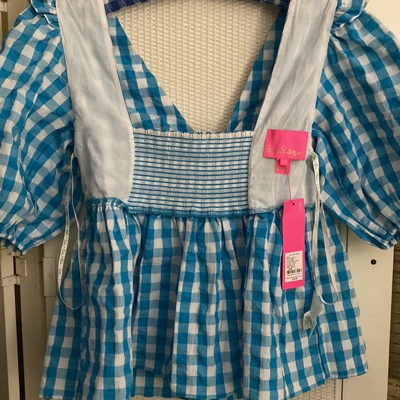 Lilly Pulitzer Top-size 2 -Sarafina Short Sleeve - Picture 15 of 16